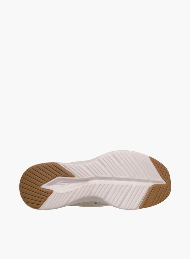 SKECHERS CREAM Women Contour Foam Slip-On Ankle Sneakers for Women | Best Price UAE